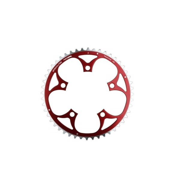 Zębatka Specialites Alize 130mm środkowa, czerwony 42