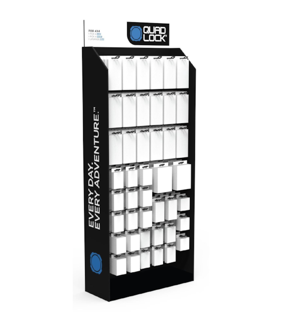 Ekspozytor Quad Lock - Free Standing Cardboard