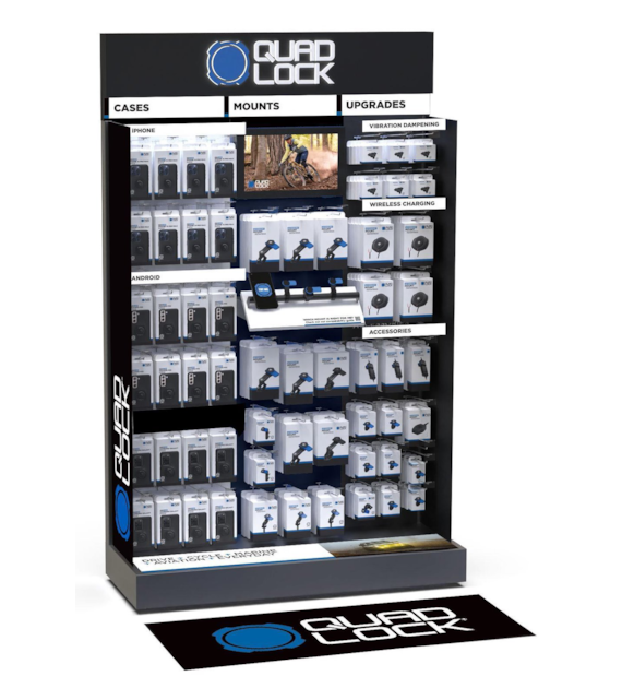 Ekspozytor Quad Lock - Shop in Shop