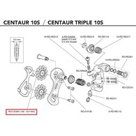 Kółka Campagnolo RD-CE500 do przerzutki 10s