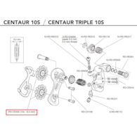 Kółka Campagnolo RD-CE500 do przerzutki 10s