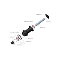 Adapter Corima RK400705 do piasty EVO przód, prawy, oś 12mm