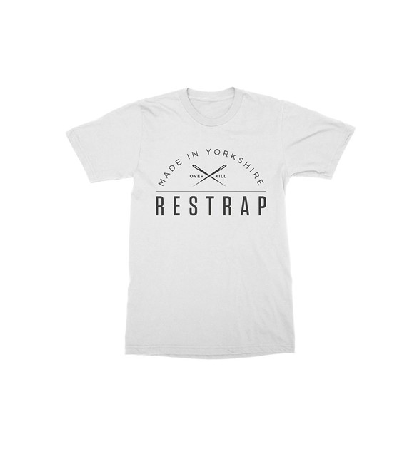 Koszulka Tshirt Restrap Logo, biały, M