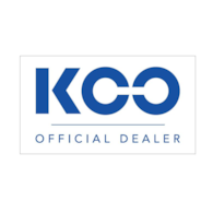 Naklejka KOO Official Dealer Window Sticker 8x18cm