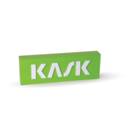 Blok z logo Kask Brandblock